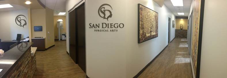 Panoramic photo of the office